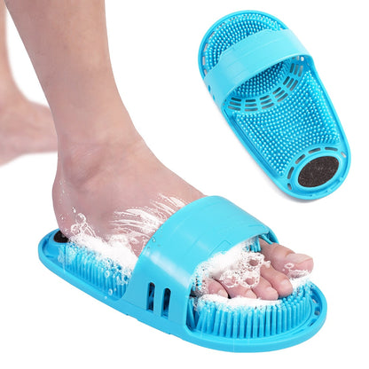 Brosse à pied pour salle de bain en Silicone