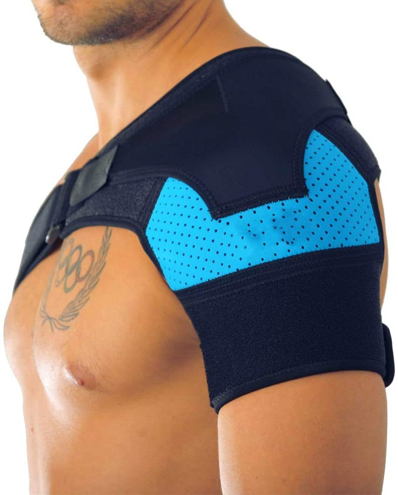 Orthèse d'épaule avec coussinet de compression