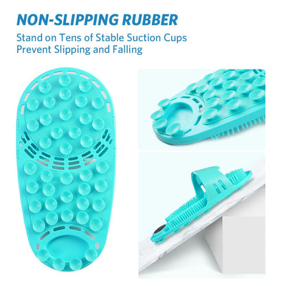 Brosse à pied pour salle de bain en Silicone