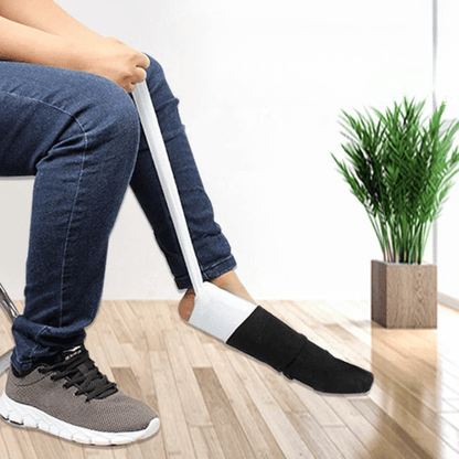 Enfile Chaussette Outil Flexible d'Aide